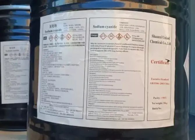 Sodium Cyanide secure shipping and safe handling guide
