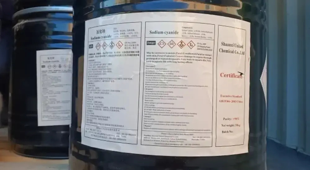 Sodium Cyanide secure shipping and safe handling guide
